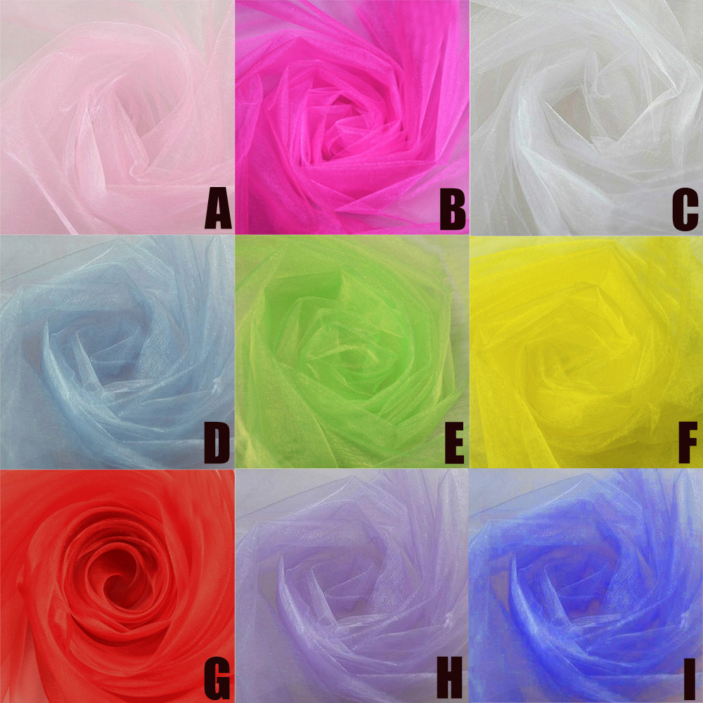 웨딩 장식 Tulle 롤 크리스탈 Organza 깎아  - Chair Sash Organza 리뷰 및 가격