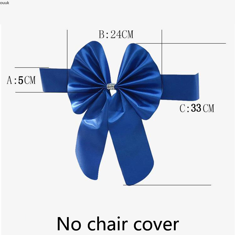 10개 버건디 & 로얄 블루 탄성 의자 커버, 웨딩 파 - Chair Sash Organza 리뷰 및 가격