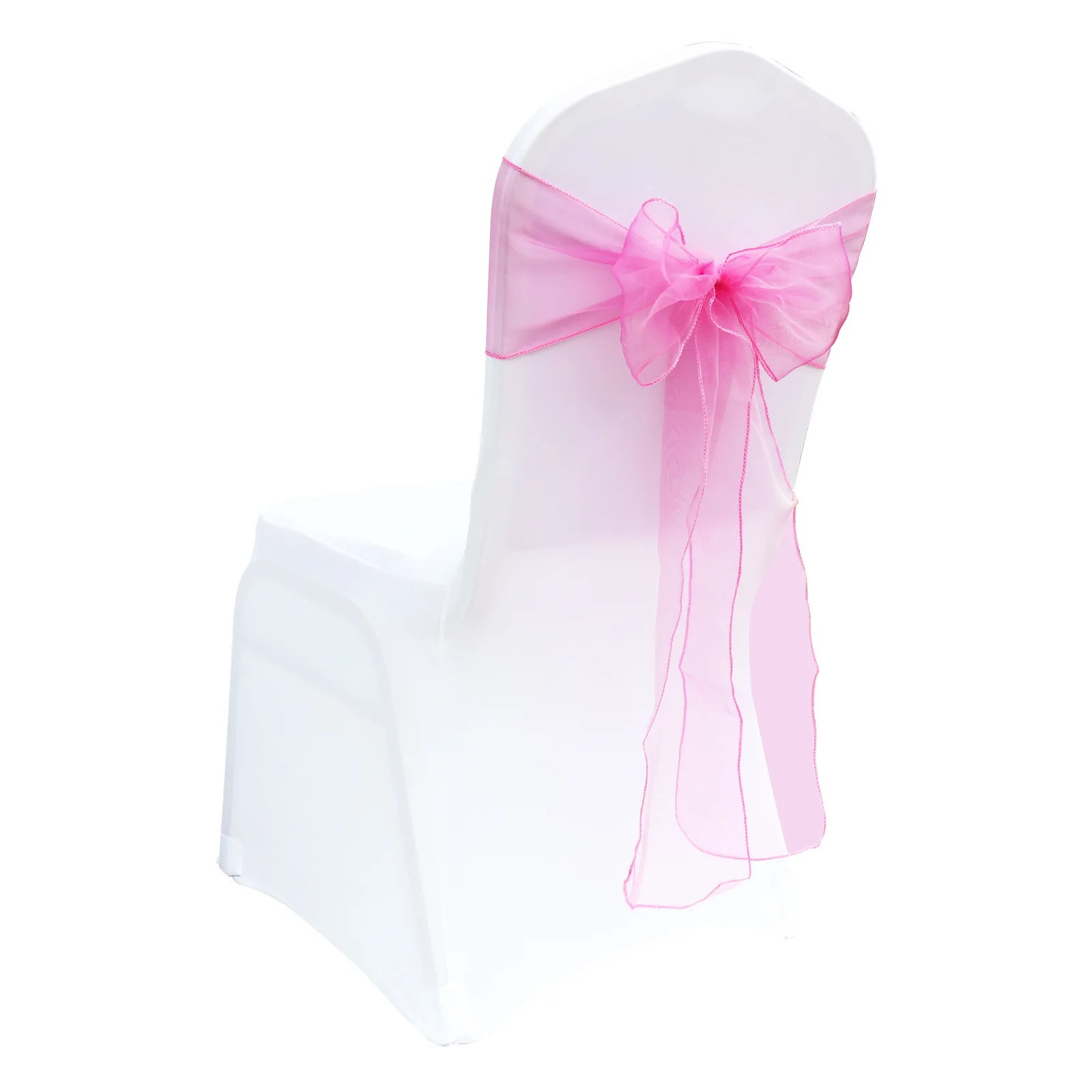 도매 10/50 팩 Organza 연회 의자 새시 새시 - Chair Sash Organza 리뷰 및 가격