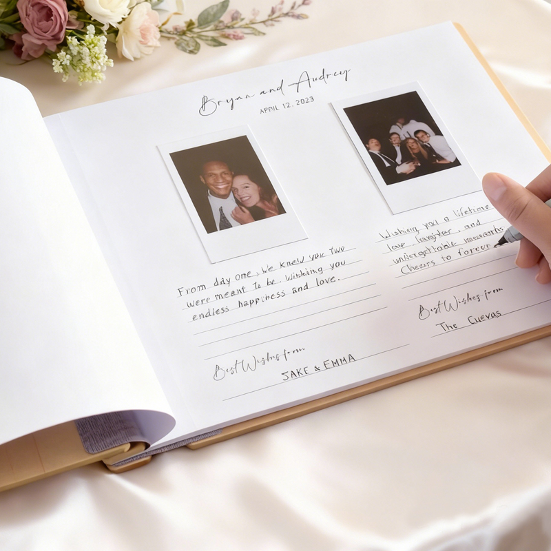 개인 맞춤형 웨딩 방명록 - 나무 웨딩 방명록 개인 맞 - Personalized Guest Book 리뷰 및 가격