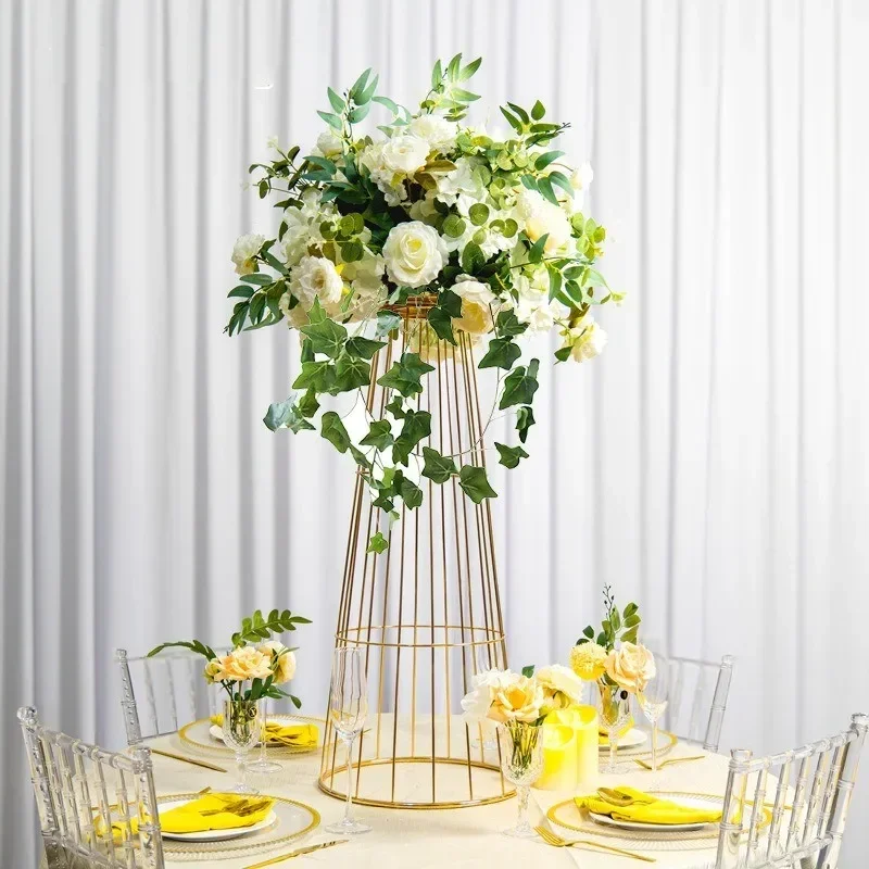 5/10개 금속 꽃병 트럼펫 모양 웨딩 테이블 웨딩 파 - Wedding Decor Supply Store 리뷰 및 가격