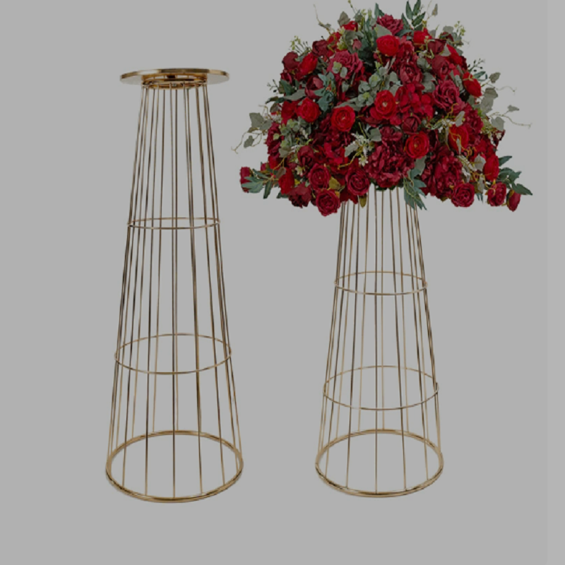 5/10개 금속 꽃병 트럼펫 모양 웨딩 테이블 웨딩 파 - Wedding Decor Supply Store 리뷰 및 가격