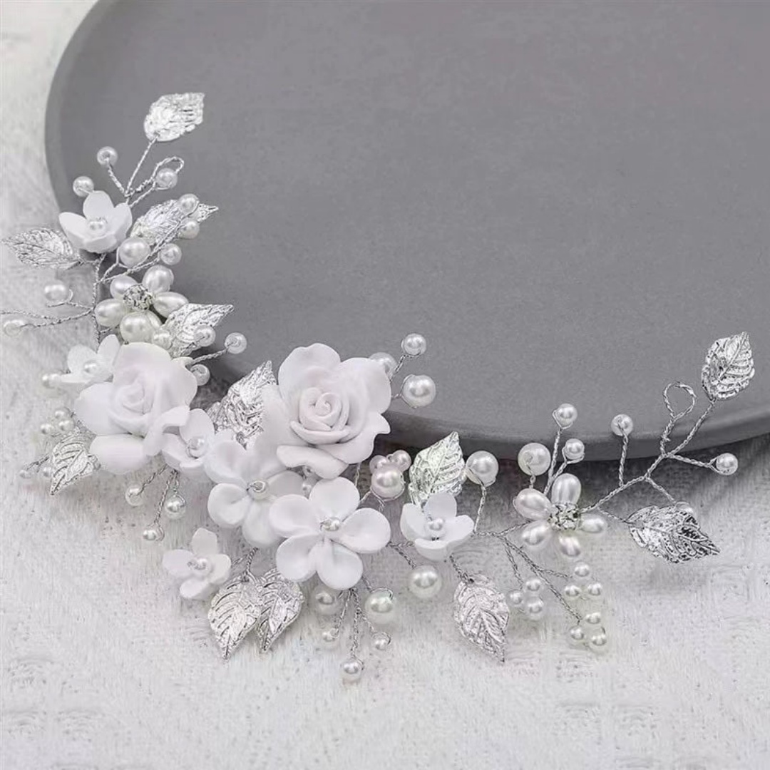1개 꽃 신부 웨딩 헤어 바인 진주 신부 헤어 액세서리 - Wedding Supply Store 리뷰 및 가격