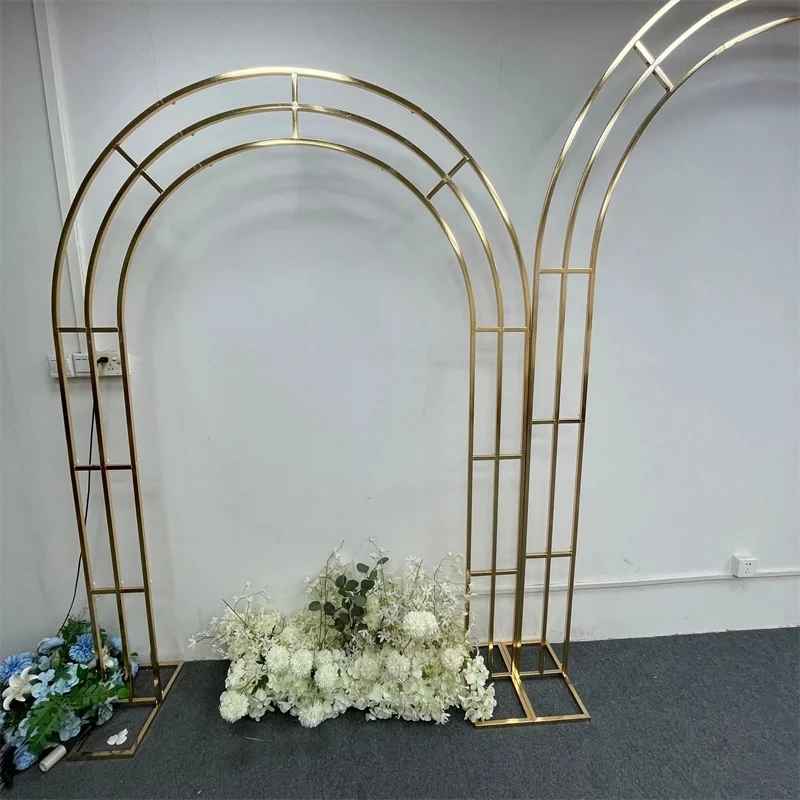 메탈릭 골드 웨딩 아치 스탠드, 웨딩 파티 스토어 크리 - Wedding Decor Supply Store 리뷰 및 가격